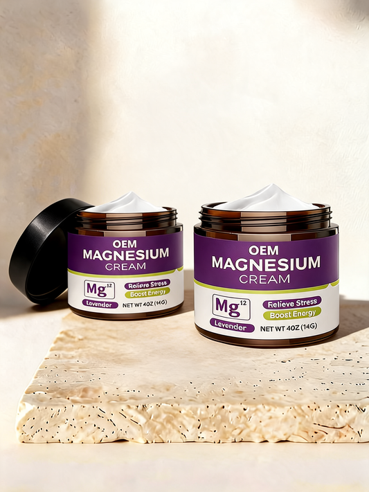 Lavender Magnesium Cream™ | Night Soothing Moisturising Jar