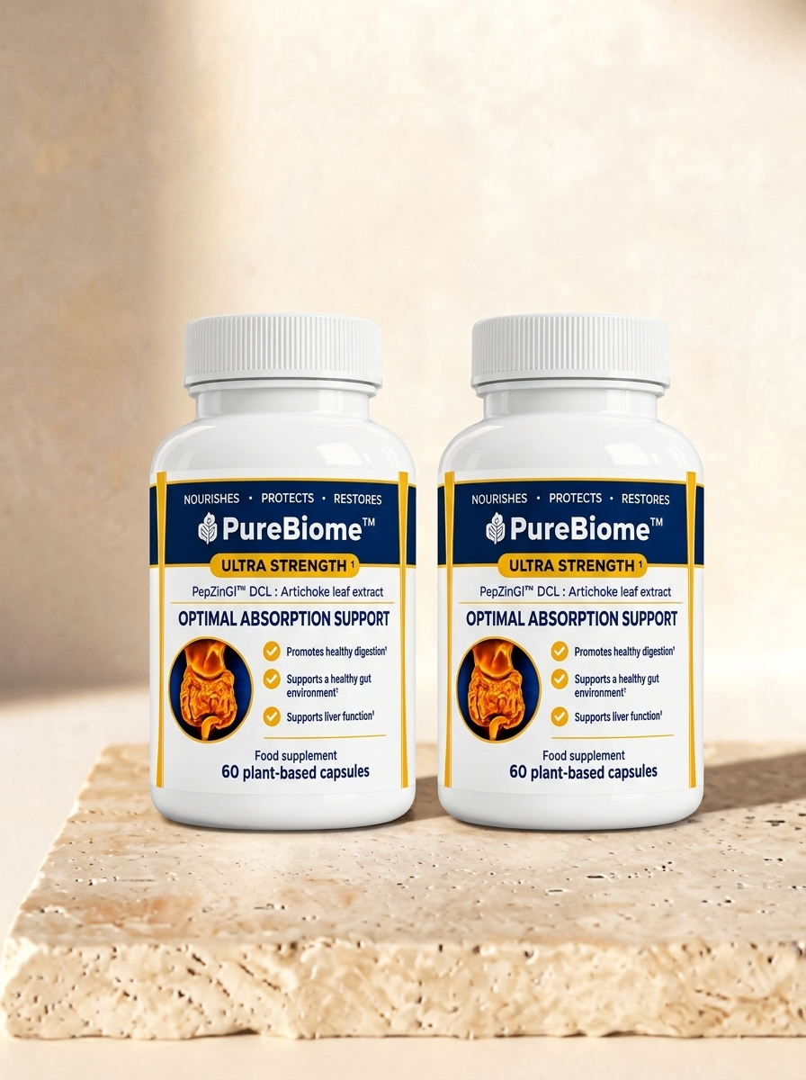 PureBiome™ | Digestive Comfort & Gut Support Capsules