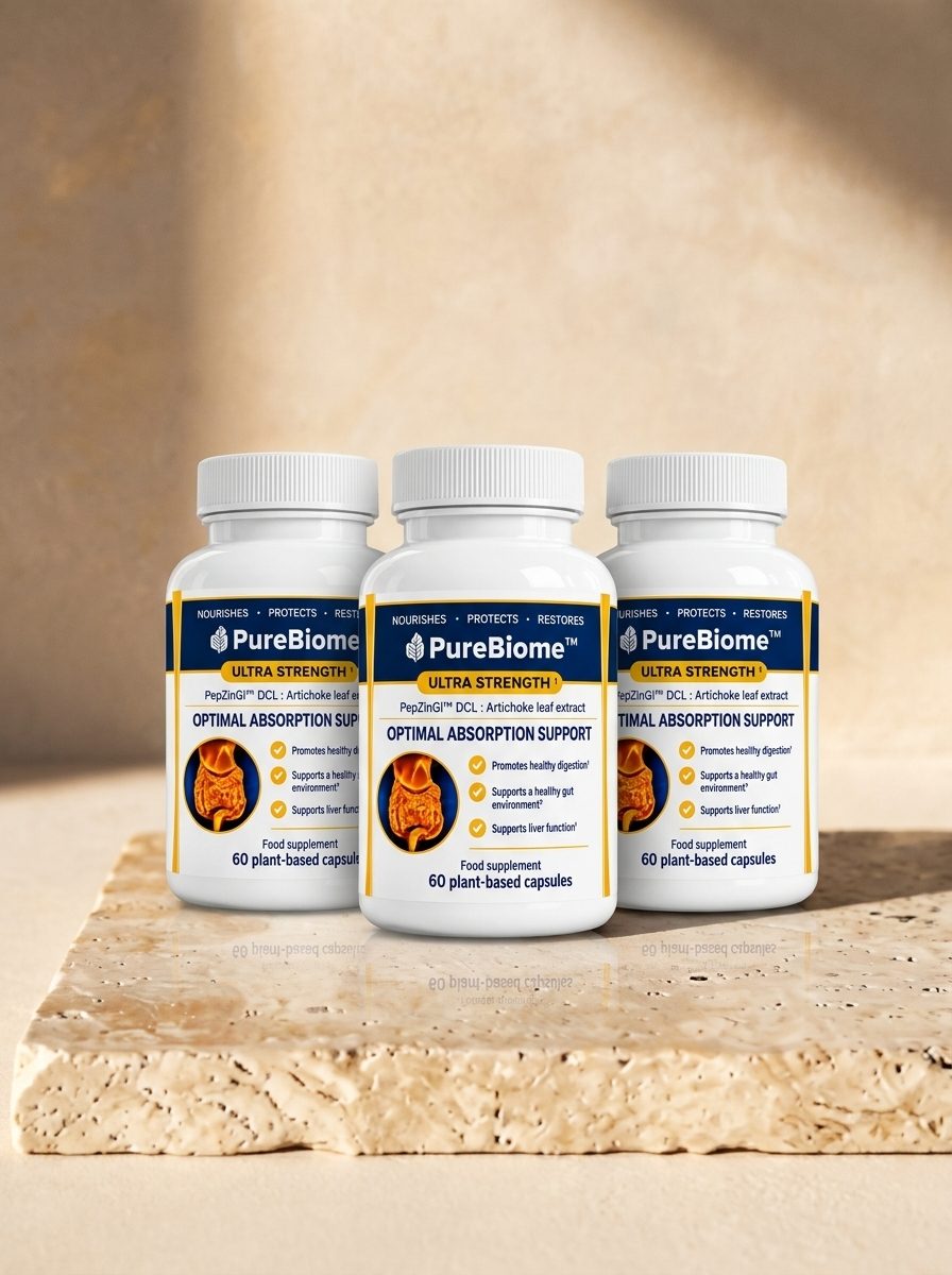PureBiome™ | Digestive Comfort & Gut Support Capsules