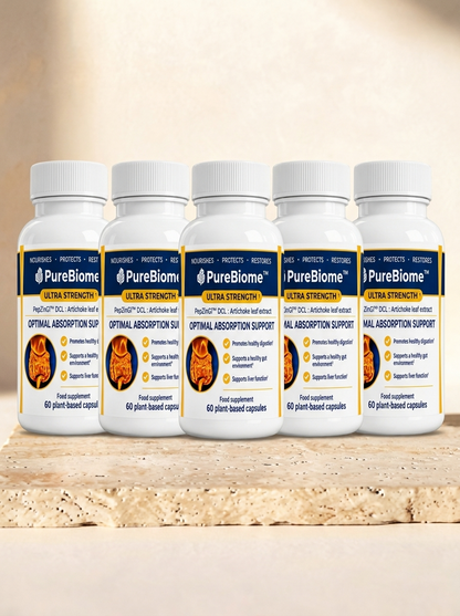 PureBiome™ | Digestive Comfort & Gut Support Capsules