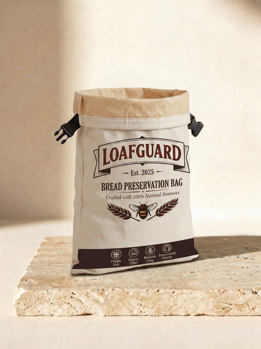 LoafGuard™ | Reusable Beeswax Bread Storage Bag
