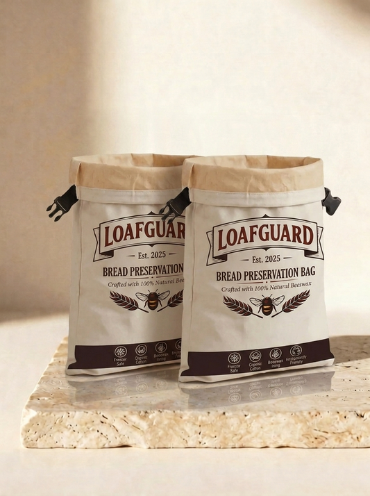 LoafGuard™ | Reusable Beeswax Bread Storage Bag