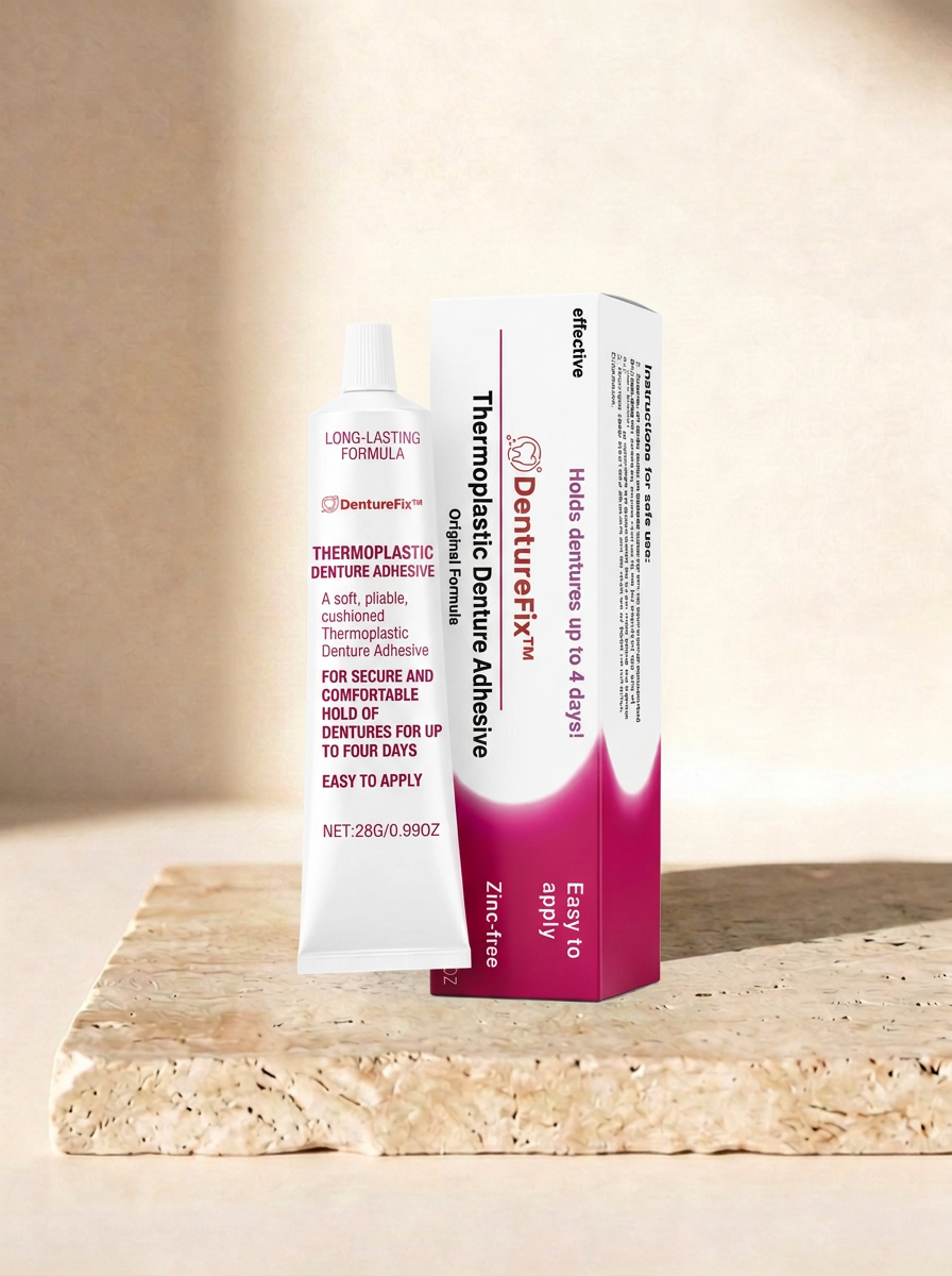 DentureFix™ | Secure Denture Adhesive Gel
