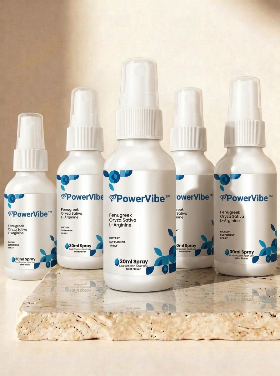 PowerVibe™ | Male Wellness Support Spray