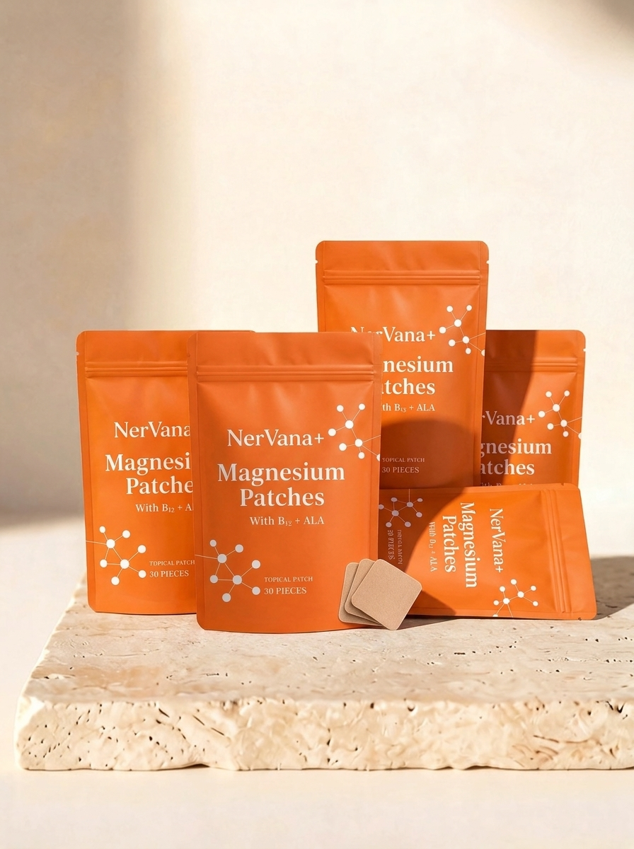 NerVana+™ | Magnesium & B12 Wellness Patches