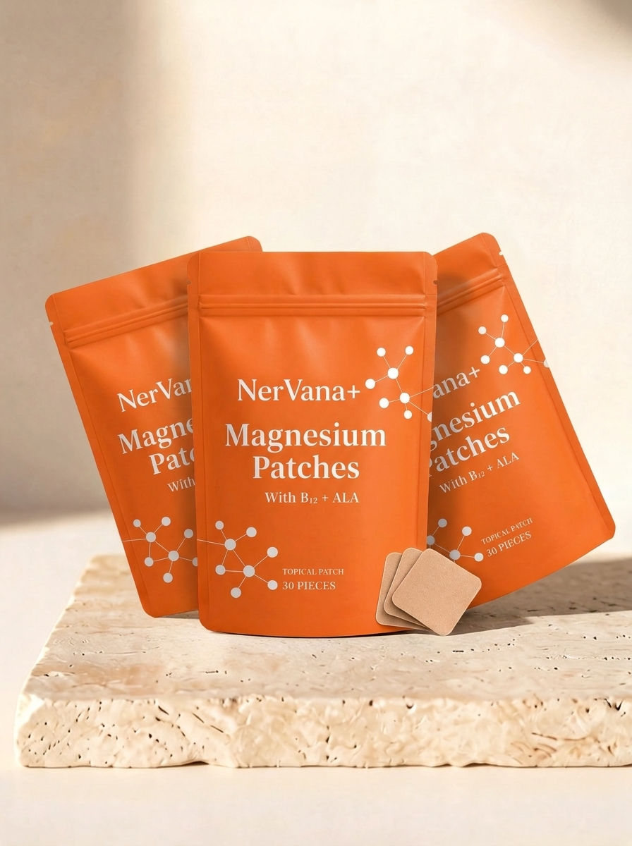 NerVana+™ | Magnesium & B12 Wellness Patches