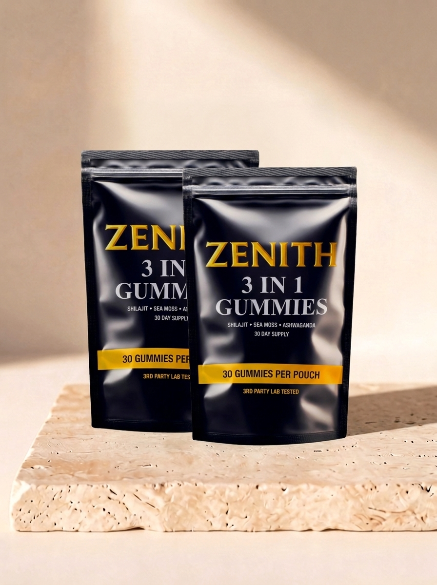 Zenith™ Gummies | Men's Daily Vitality Support Gummies