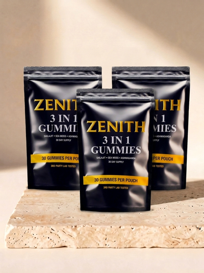 Zenith™ Gummies | Men's Daily Vitality Support Gummies