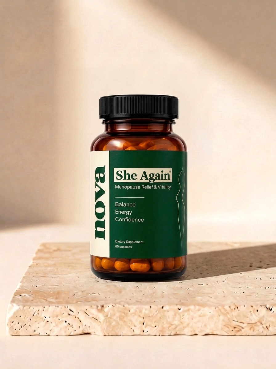 SheAgain™ | Women's Menopause & Joint Wellness Capsules