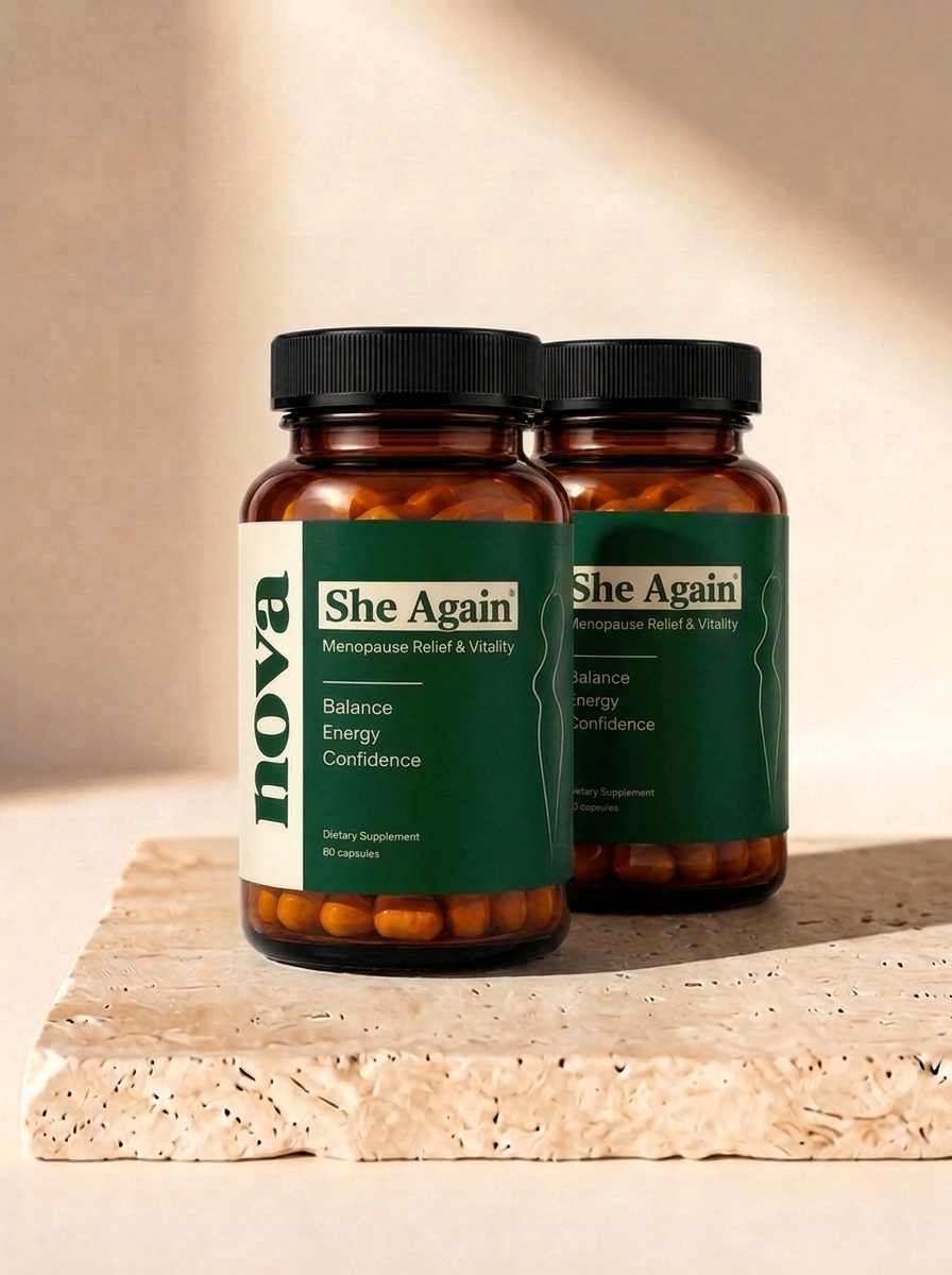 SheAgain™ | Women's Menopause & Joint Wellness Capsules