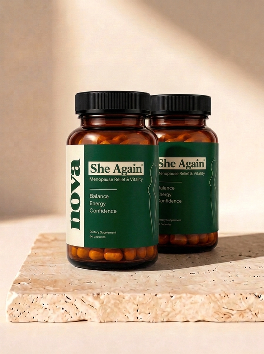 SheAgain™ | Women's Menopause & Joint Wellness Capsules