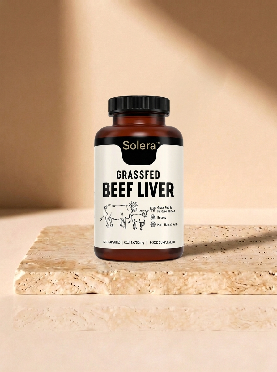 Solera™ | Freeze-Dried Beef Liver Energy & Immune Support Capsules